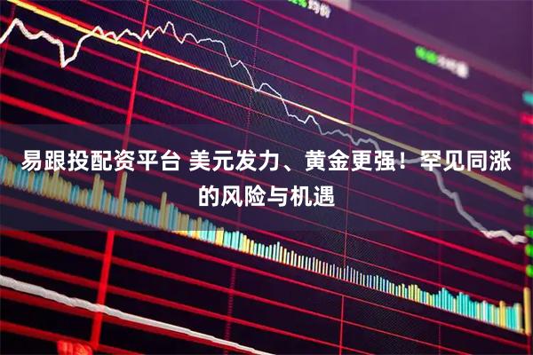 易跟投配资平台 美元发力、黄金更强！罕见同涨的风险与机遇