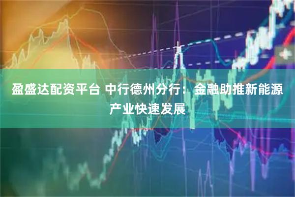 盈盛达配资平台 中行德州分行：金融助推新能源产业快速发展
